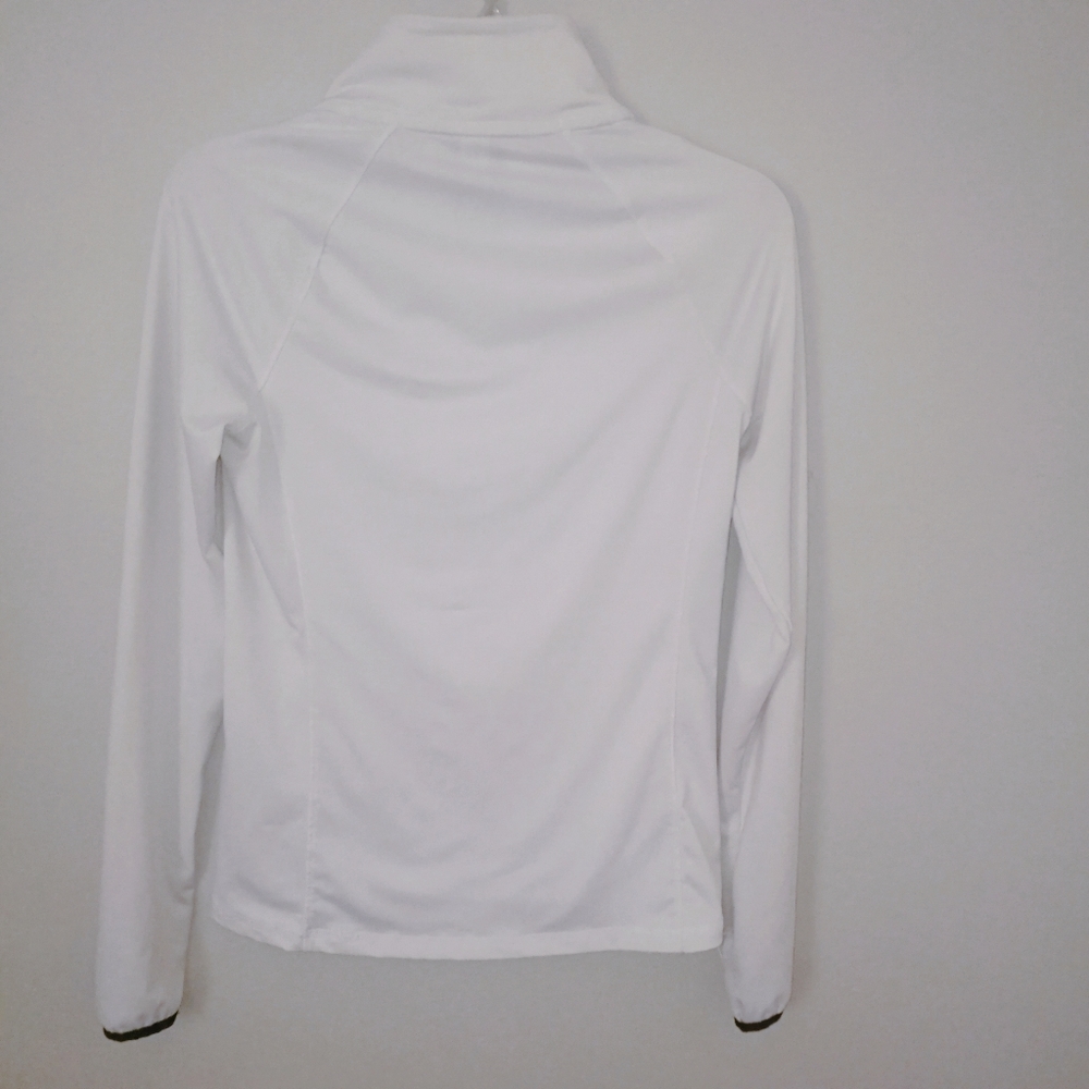 PINK Victoria's Secret white zip sweatshirt small - Picture 7 of 8